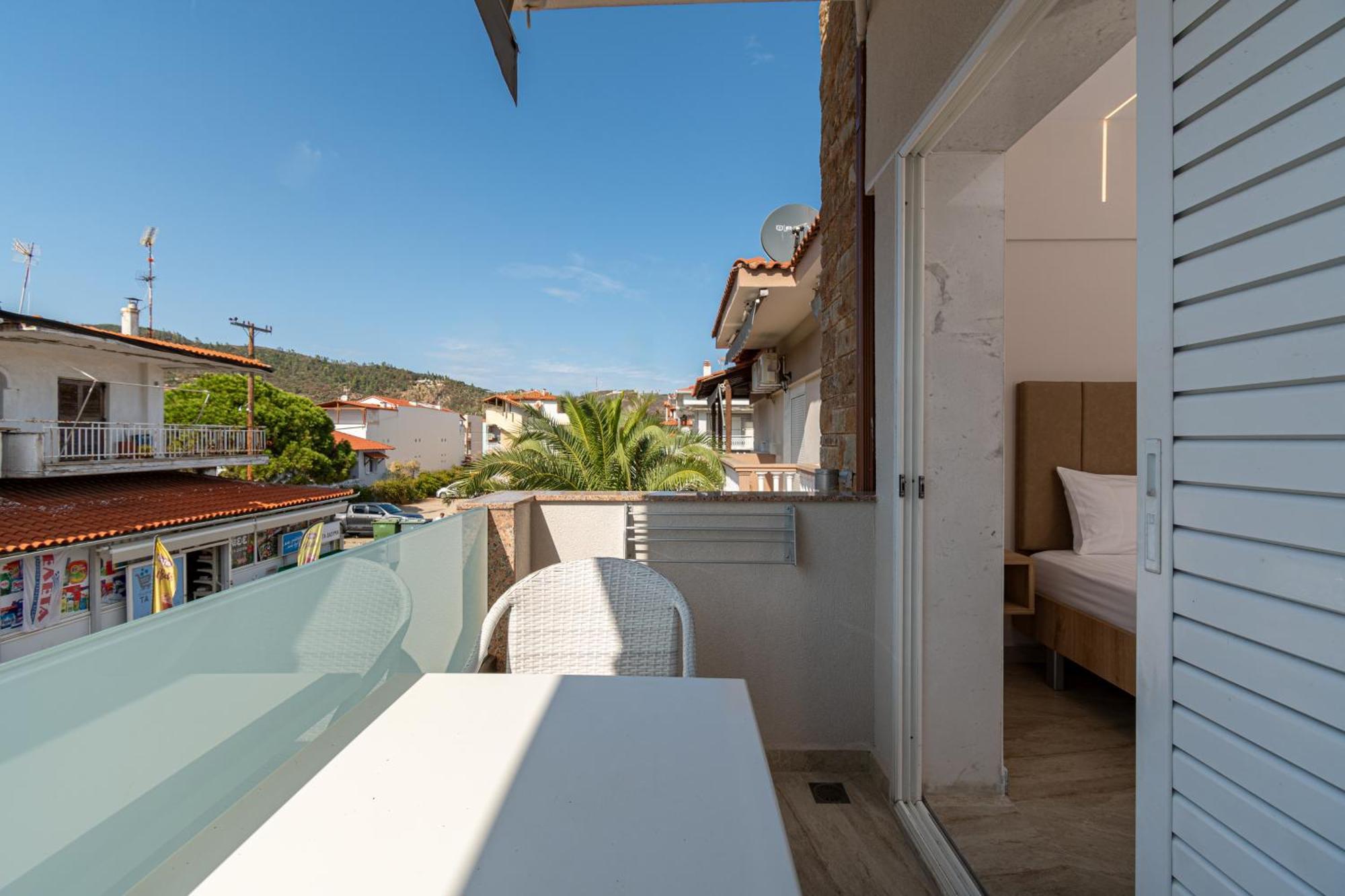 Villa Zoe On The Beach Sarti Exterior photo